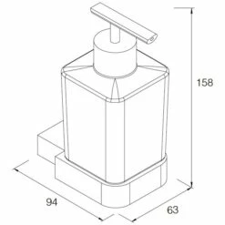 Bravat New York Flüssigseifenspender