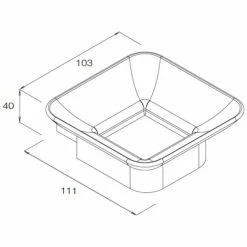Bravat New York Seifenablage