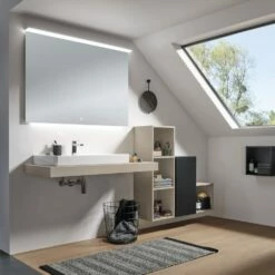 Sanipa Cubes Schrankmodell Mit Tür 35 X 105 X 32,8 Cm