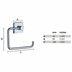 Smedbo House Toilettenpapierhalter Ohne Deckel