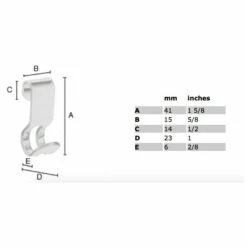 Smedbo Sideline Haken Für Seifenkörbe