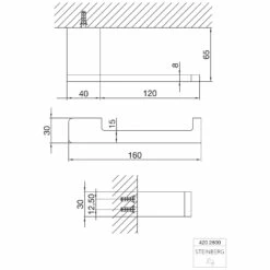 Steinberg Serie 420 Papierhalter