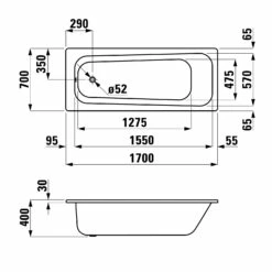 Neue Veröffentlichungen -KEUCO Verkauf hersteller steinkamp badewannen steel koerperform einbaubadewanne 2161276
