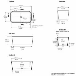 Victoria & Albert Edge Freistehende Badewanne 7 Victoria & Albert Edge Freistehende Badewanne -KEUCO Verkauf hersteller victoria albert freistehende badewannen edge 2046382