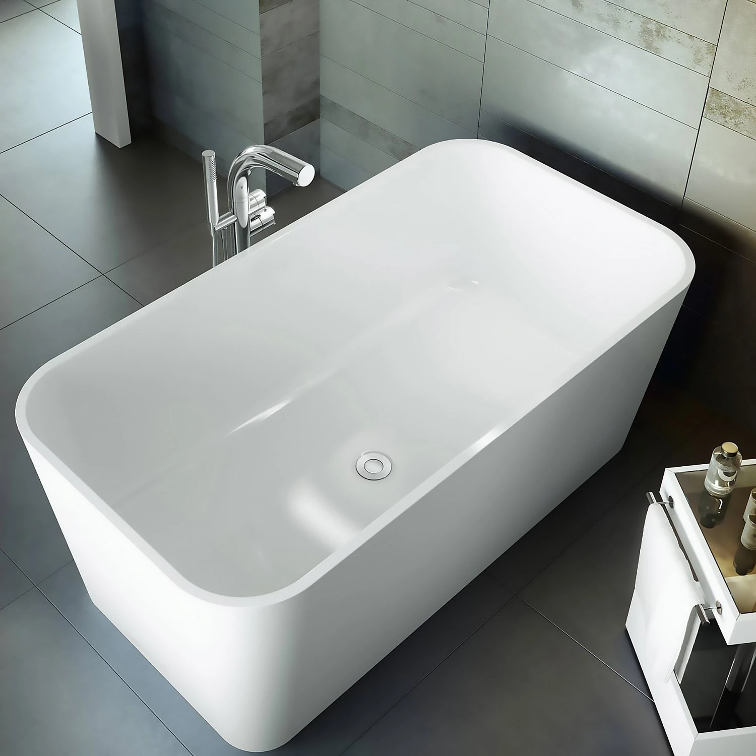 Victoria & Albert Edge Freistehende Badewanne 2 Victoria & Albert Edge Freistehende Badewanne – Bild 2