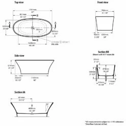 Victoria & Albert Ionian Freistehende Badewanne -KEUCO Verkauf hersteller victoria albert freistehende badewannen ionian 2046406