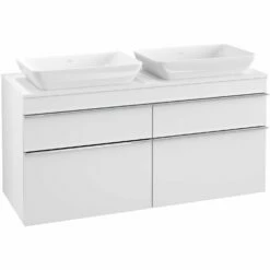 Villeroy & Boch Venticello Waschtischunterschrank XXL 125,7 Cm Für 2 Aufsatzbecken