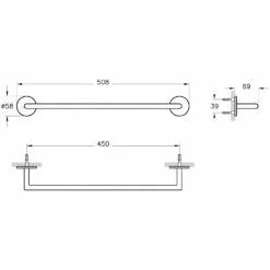 VitrA Origin Handtuchhalter