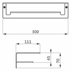 Herzbach LIVING Duschutensilien-Wandablage