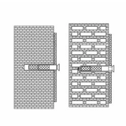 HEWI Befestigungsset BM18.4 Zur Befestigung Von Wandstütz- Und Stützklappgriffen 950