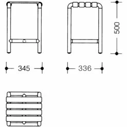 HEWI Serie 477/801 Hocker -KEUCO Verkauf hewi serie 477 801 hocker 5298563