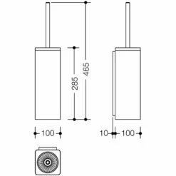 HEWI Serie 805 WC-Bürstengarnitur