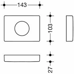 HEWI System 800K Hygienebeutelspender