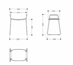 HEWI System 950 Duschhocker Mit Stützgriffen
