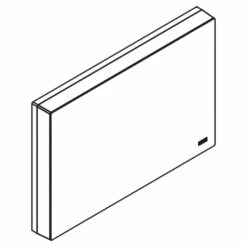 HEWI System 900 Montageplatte Mit Abdeckung Für Mobile Sitze