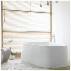 Hoesch SingleBath Duo Badewanne Freistehend 179,8 X 117,3 Cm, Überlauf Rechts