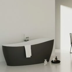 Ideal Standard Around Freistehende Körperform-Badewanne 180 X 85 Cm, Inkl. Ab- Und Überlauflaufgarnitur -KEUCO Verkauf ideal standard badewannen around freistehende koerperform 6909564