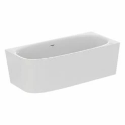 Ideal Standard Dea D-Form-Badewanne 180 X 75 Cm, Wandanbindung Rechts