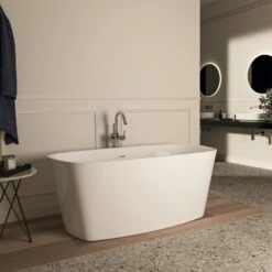 Ideal Standard Dea Freistehende Oval-Badewanne 150 X 75 Cm 10 Ideal Standard Dea Freistehende Oval-Badewanne 150 X 75 Cm -KEUCO Verkauf ideal standard badewannen freistehende oval 150 12502505