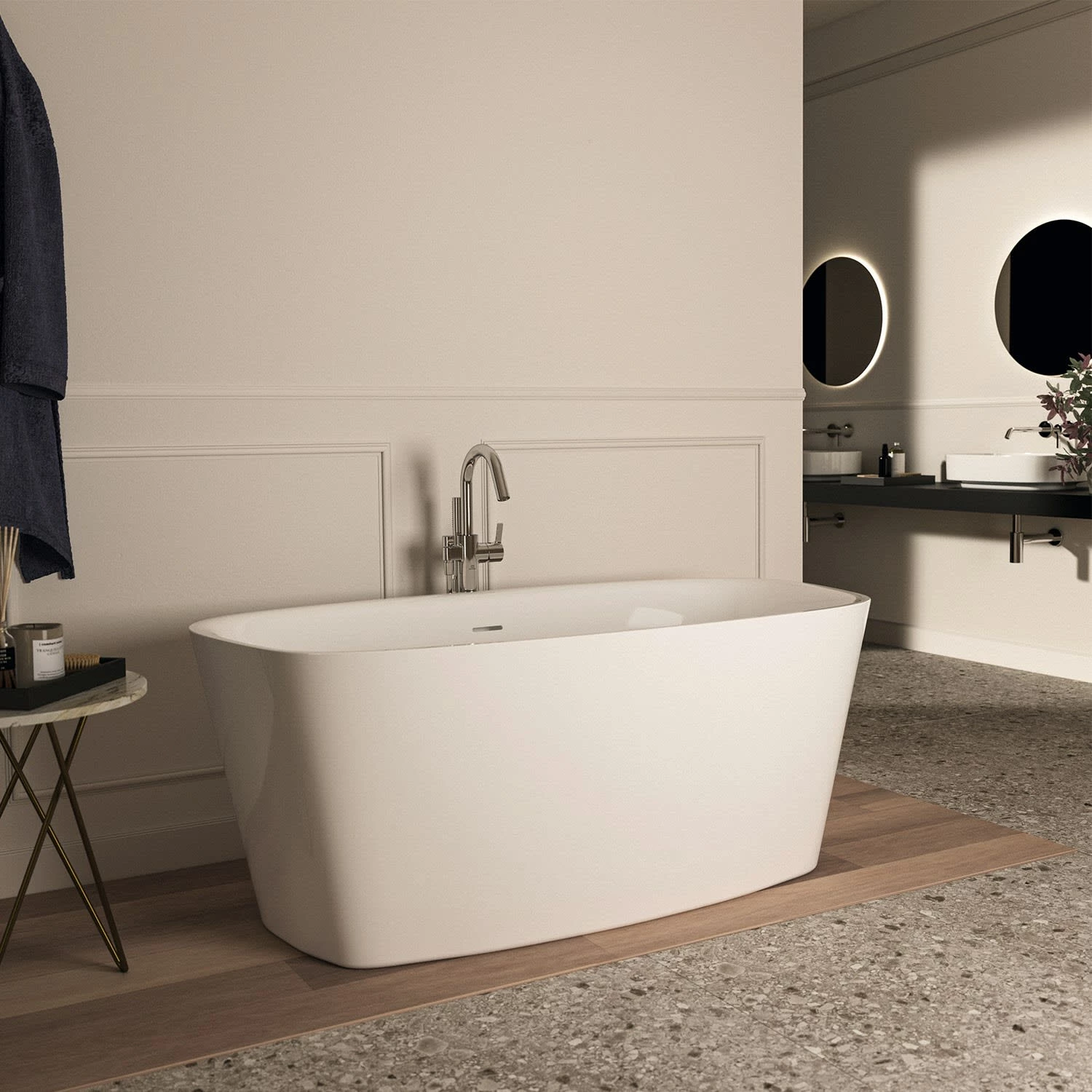 Ideal Standard Dea Freistehende Oval-Badewanne 150 X 75 Cm 5 Ideal Standard Dea Freistehende Oval-Badewanne 150 X 75 Cm – Bild 5