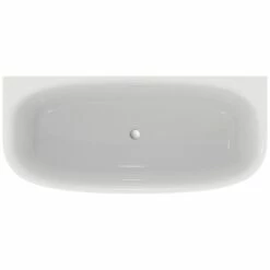 Ideal Standard Dea Wand-Körperform-Badewanne 180 X 80 Cm, Inkl. Ablaufgarnitur