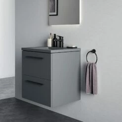 Ideal Standard I.Life B Waschtisch Mit Unterschrank 60 Cm, Mit 2 Auszügen -KEUCO Verkauf ideal standard badmoebel life waschtisch mit 12324276