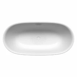 Kaldewei MEISTERSTÜCK OYO DUO 1051 Badewanne Mit Teilantislip, Mit Überlauf, Ablaufdeckel Emailliert