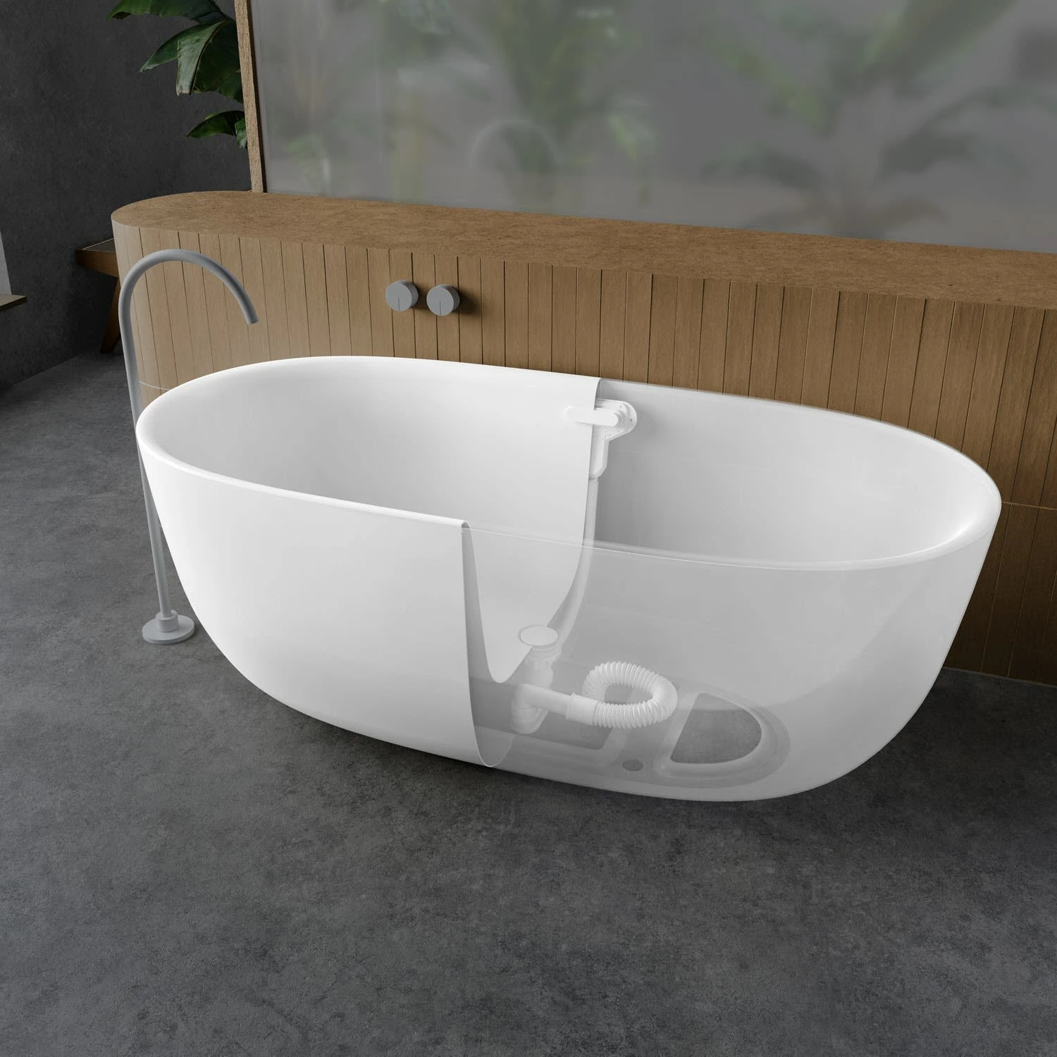 Kaldewei MEISTERSTÜCK OYO DUO 1051 Badewanne Mit Perleffekt Und Teilantislip, Mit Überlauf, Ablaufdeckel Emailliert 3 Kaldewei MEISTERSTÜCK OYO DUO 1051 Badewanne Mit Perleffekt Und Teilantislip, Mit Überlauf, Ablaufdeckel Emailliert – Bild 3