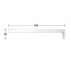 Keuco Edition 90 Square Handtuchhalter Einarmig, Feststehend 34,6 Cm 5 Keuco Edition 90 Square Handtuchhalter Einarmig, Feststehend 34,6 Cm -KEUCO Verkauf keuco alle editionen 90 square accessoires 4901345