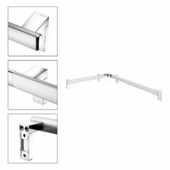 Keuco AXESS Eck-Dusch-/Wannenhandlauf Aus Metall, 65 X 85 Cm 5 Keuco AXESS Eck-Dusch-/Wannenhandlauf Aus Metall, 65 X 85 Cm -KEUCO Verkauf keuco alle serien axess eck dusch 11683077