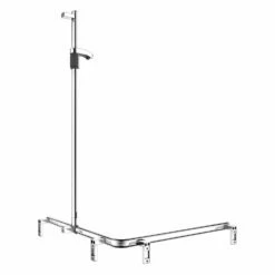 Keuco AXESS Eck-Duschhandlauf 90° Mit Brausestange, 85 X 85 X 130,1 Cm