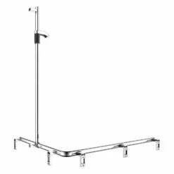 Keuco AXESS Eck-Duschhandlauf 90° Mit Brausestange, 85 X 115 X 130,1 Cm