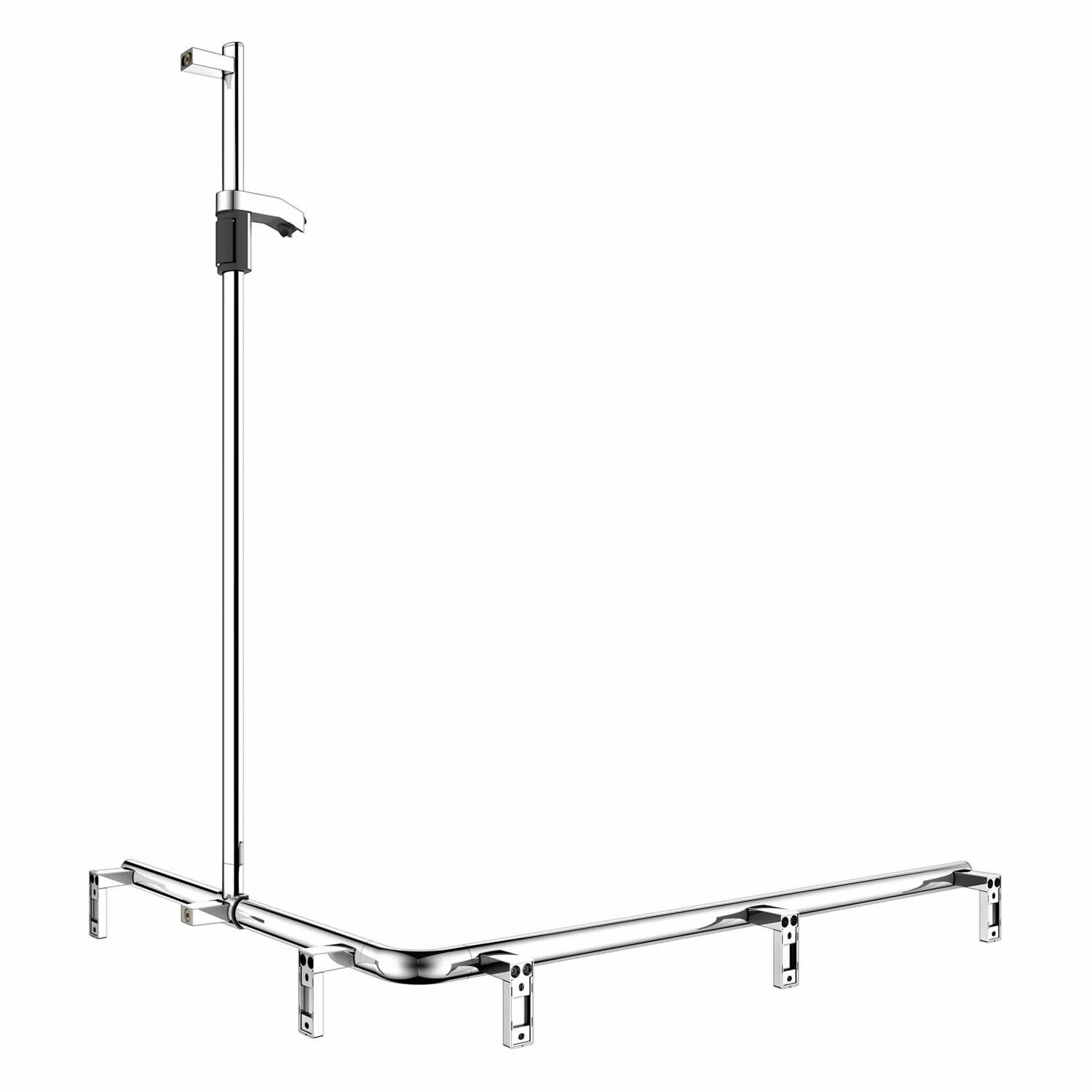 Keuco AXESS Eck-Duschhandlauf 90° Mit Brausestange, 85 X 115 X 130,1 Cm 1 Keuco AXESS Eck-Duschhandlauf 90° Mit Brausestange, 85 X 115 X 130,1 Cm
