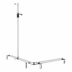 Keuco AXESS Eck-Duschhandlauf 90° Mit Brausestange, 115 X 85 X 130,1 Cm