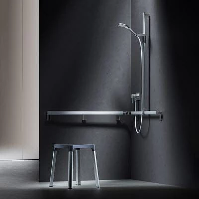 Keuco AXESS Eck-Duschhandlauf 90° Mit Brausestange, 115 X 85 X 130,1 Cm 4 Keuco AXESS Eck-Duschhandlauf 90° Mit Brausestange, 115 X 85 X 130,1 Cm – Bild 4