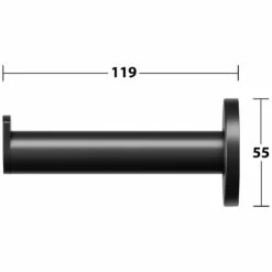 Keuco Plan Black Selection Ersatzrollenhalter -KEUCO Verkauf keuco alle serien plan black selection 4890959