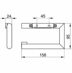 Keuco Reva Toilettenpapierhalter -KEUCO Verkauf keuco alle serien reva bad accessiores 7222353