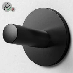 Keuco Reva Black Selection Klebe-Set Nr. 5 Mit Rosette -KEUCO Verkauf keuco alle serien reva bad accessiores 7222473