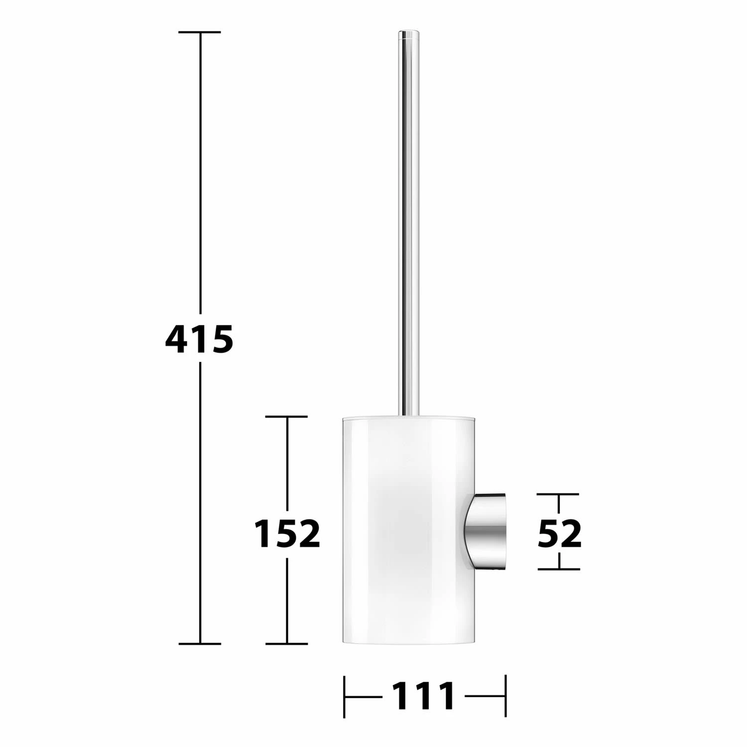 Keuco VIA23 Toilettenbürstengarnitur 5 Keuco VIA23 Toilettenbürstengarnitur – Bild 5