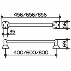Keuco City.2 Badetuchhalter 60 Cm
