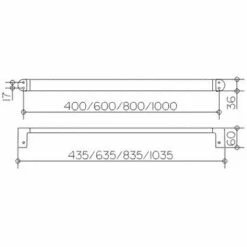 Keuco Elegance Neu Badetuchhalter 60 Cm