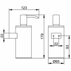 Keuco Lotionspender Wandmodell