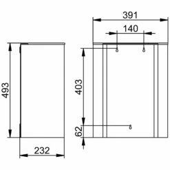 Keuco Plan Abfallsammler