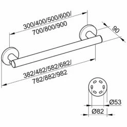 Keuco Plan Care Haltegriff 50 Cm