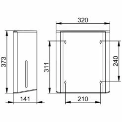 Keuco Plan Papiertuchspender