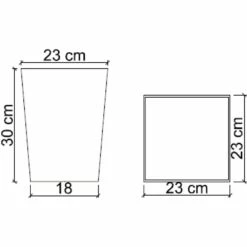 Koh-I-Noor Abfallsammler ECOPELLE NERO