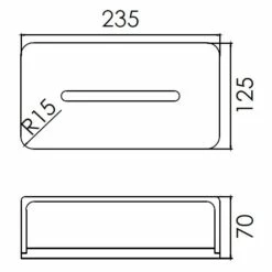 Kronenbach Stone Kosmetiktuchbox