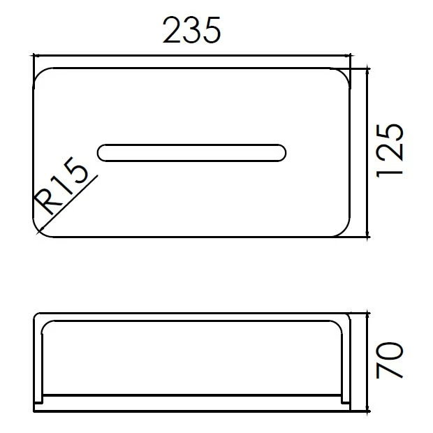 Kronenbach Stone Kosmetiktuchbox 1 Kronenbach Stone Kosmetiktuchbox