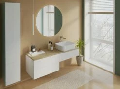 Kronenbach Cube Waschtischkonsole 141 Cm Mit 3 Auszügen Und TIP-ON -KEUCO Verkauf kronenbach badmoebel cube waschtischkonsolen 140 cm 10060556