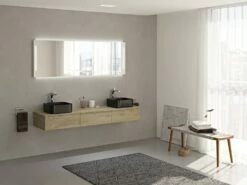 Kronenbach Cube Waschtischkonsole 181 Cm Für 2 Waschtische Mit 3 Auszügen Und TIP-ON -KEUCO Verkauf kronenbach badmoebel cube waschtischkonsolen 180 cm 8729717